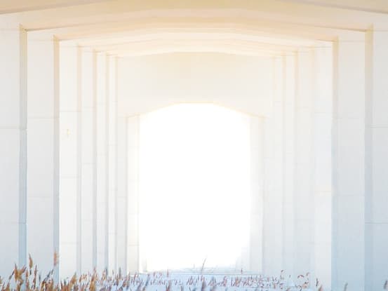 Architectural arches representing legal structure